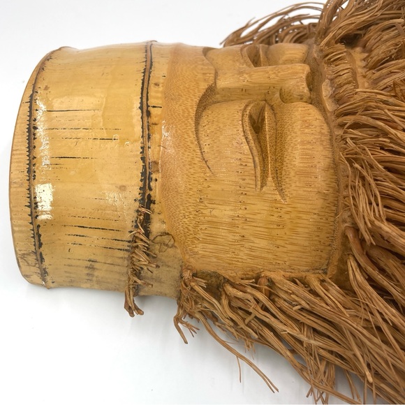 Vintage Chinese Bamboo Wood Carving - Picture 8 of 12